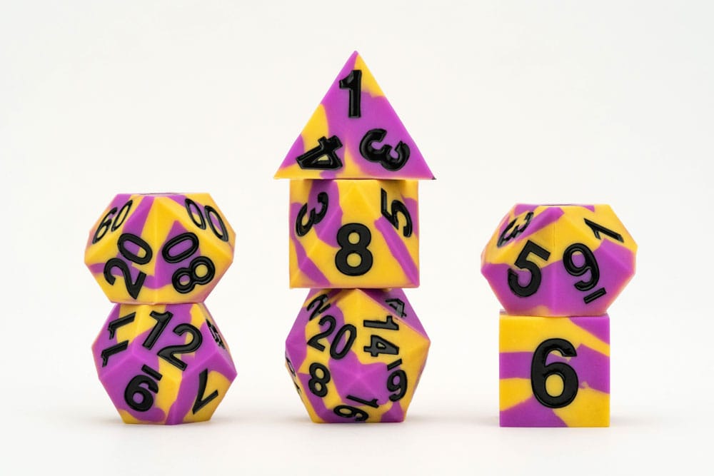 MDG Dice Set Pride Intersex Flag - FanofThings.co.uk