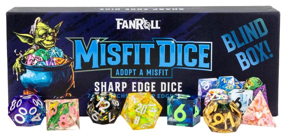 Misfit Adopt a Misfit Dice Set Blind Box Sharp Edge Dice