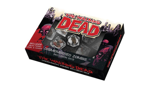 The Walking Dead Dice Set Dismembered Zombie Dice