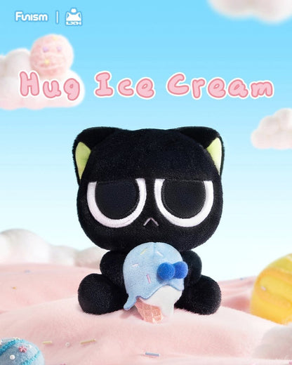 Luo Xiaohei Hug Series Plush Keyring Blind Box Display (6)