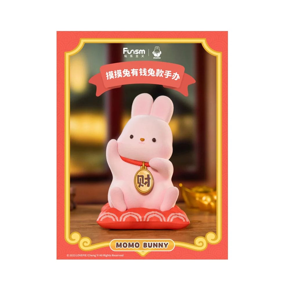 Momo Bunny Statue 1/7 Money Come Come 15 cm
