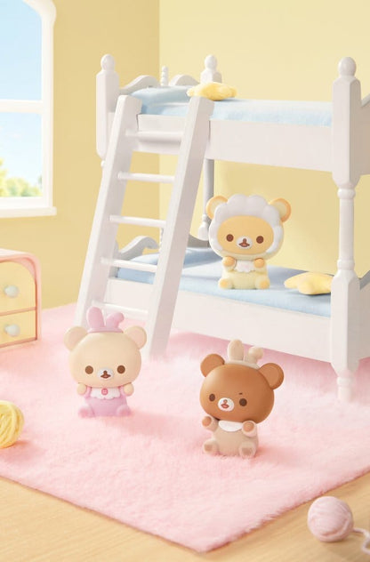 Rilakkuma Nuonuo Baby Series Blind Box Mini Figures Cubby Face Display (4)