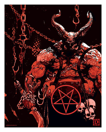 Diablo Art Print Set of Five Limited Edition 36 x 28 cm