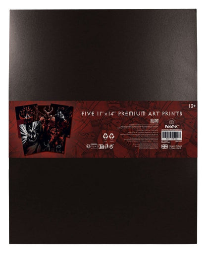 Diablo Art Print Set of Five Limited Edition 36 x 28 cm