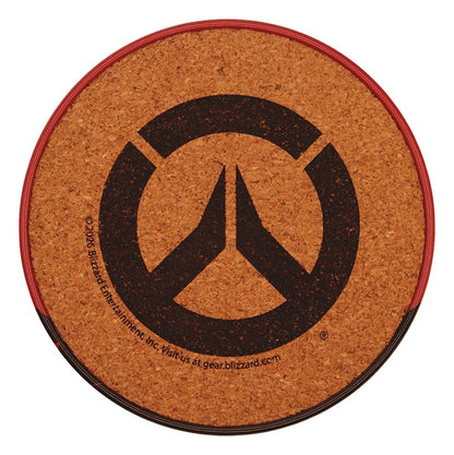 Overwatch Coaster 4-Pack Printed Metal