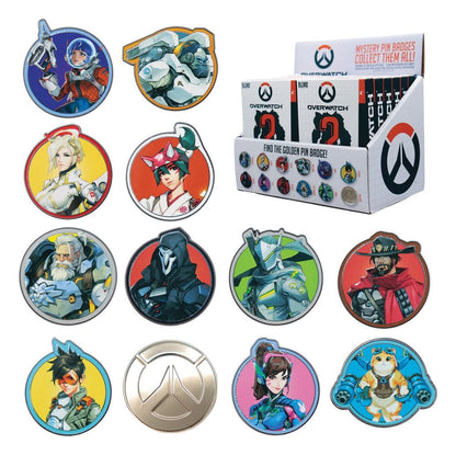 Overwatch Mystery Pin Badges Blind Box Assortment (12)