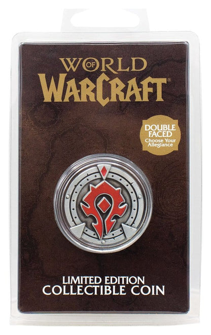 World of Warcraft Collectable Coin Faction Limited Edition