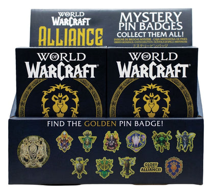 World of Warcraft Alliance Pin Badges Blind Box Display (12)