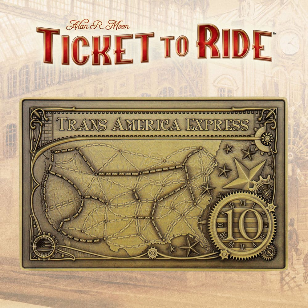 Ticket to Ride Ingot Trans America Express Limited Edition FaNaTtik