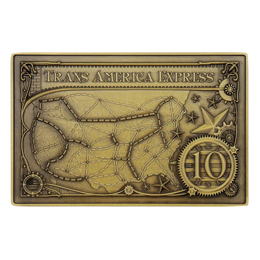 Ticket to Ride Ingot Trans America Express Limited Edition Coins