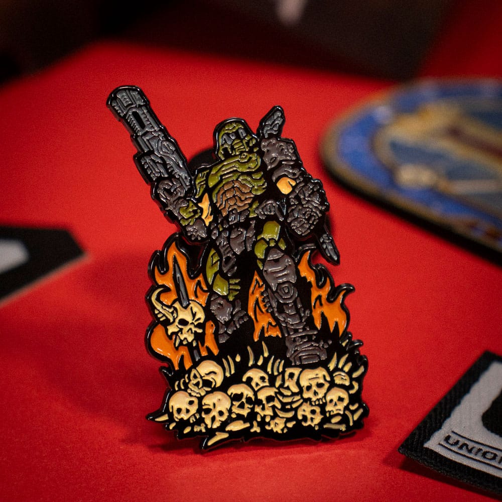Doom Eternal Pin Badge Doom Guy Limited Edition FaNaTtik