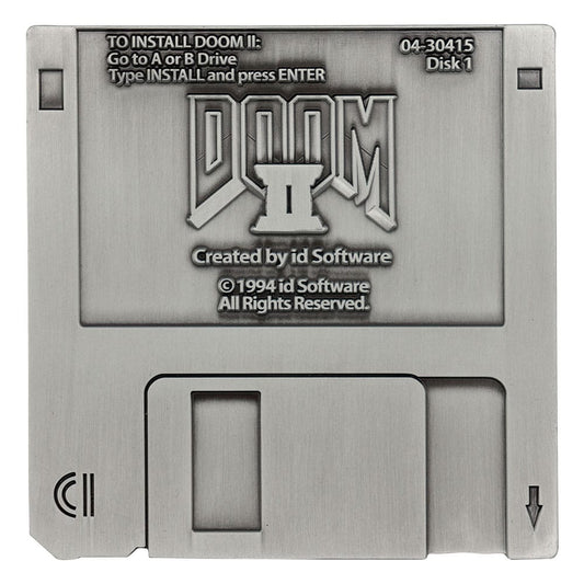 Doom 2 Replica Arena Floppy Disk Limited Edition Replicas