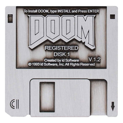 Doom Pin Badge Floppy Disk Limited Edition FaNaTtik