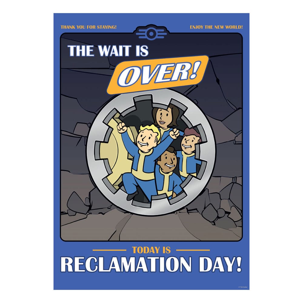 Fallout Art Print Reclamation Day Limited Edition 42 x 30 cm FaNaTtik