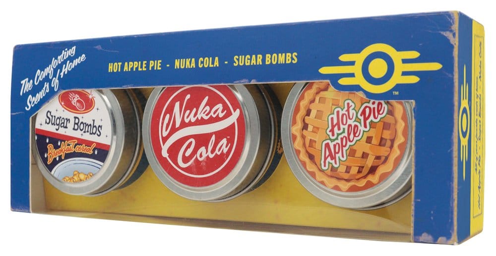 Fallout Candle 3-Pack Vault Dweller's 6 cm FaNaTtik