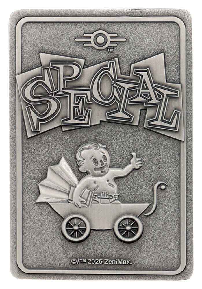 Fallout Ingots with Album S.P.E.C.I.A.L. Perk Card Collector’s Album