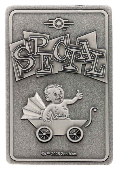 Fallout Ingots with Album S.P.E.C.I.A.L. Perk Card Collector’s Album