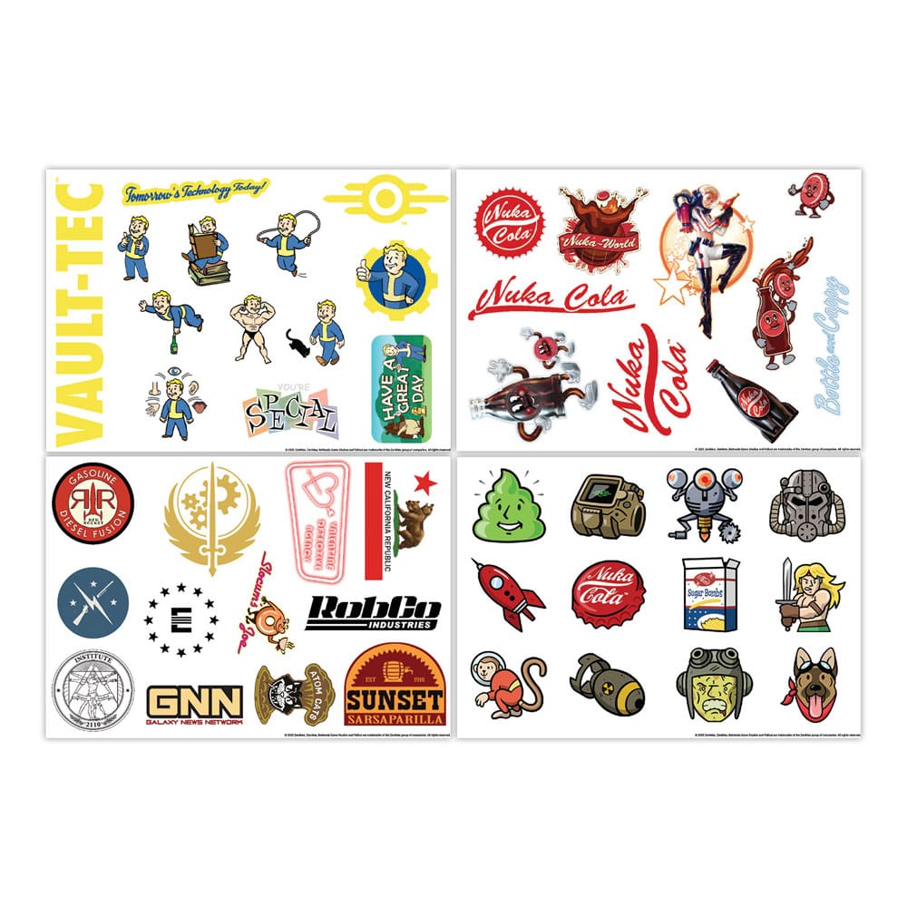 Fallout Tech Sticker Pack Patches & Stickers