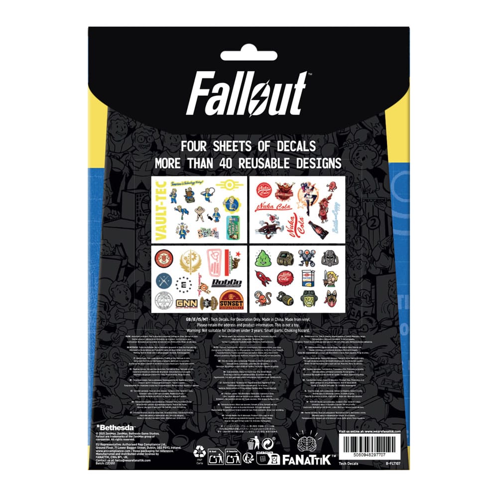 Fallout Tech Sticker Pack Patches & Stickers