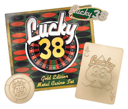 Fallout: New Vegas Replica Lucky 38 Imitation Gold Casino Set Limited Edition FaNaTtik