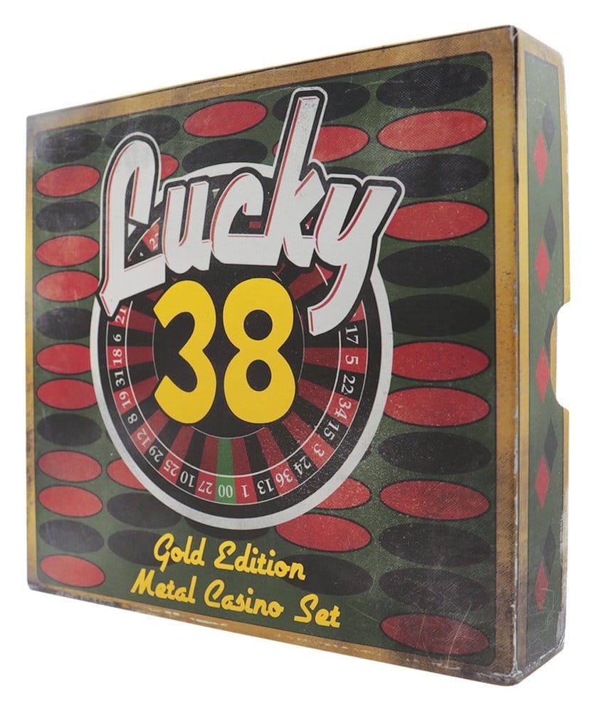 Fallout: New Vegas Replica Lucky 38 Imitation Gold Casino Set Limited Edition FaNaTtik