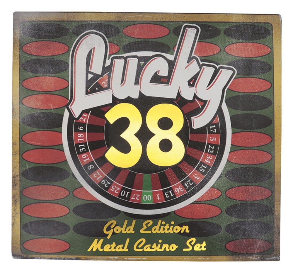 Fallout: New Vegas Replica Lucky 38 Imitation Gold Casino Set Limited Edition FaNaTtik