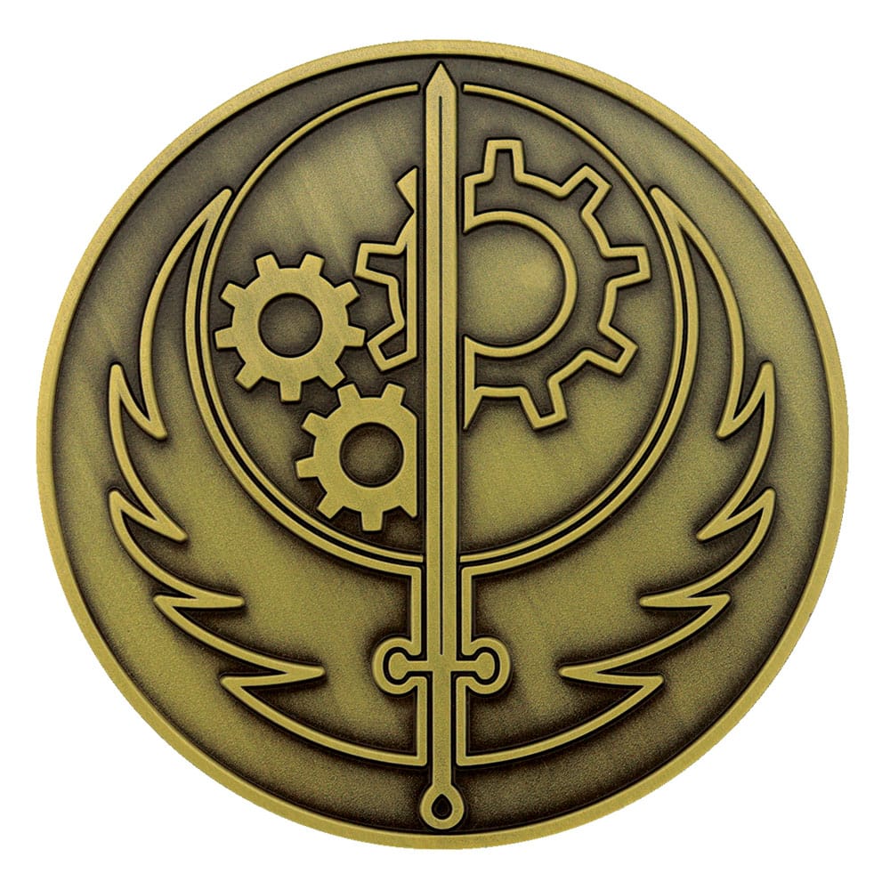 Fallout Medallion Brotherhood of Steel Decoration