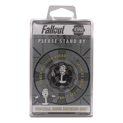 Fallout Collectable Coin Decision Black & White Limited Edition FaNaTtik