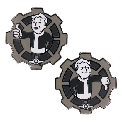 Fallout Collectable Coin Decision Black & White Limited Edition Coins