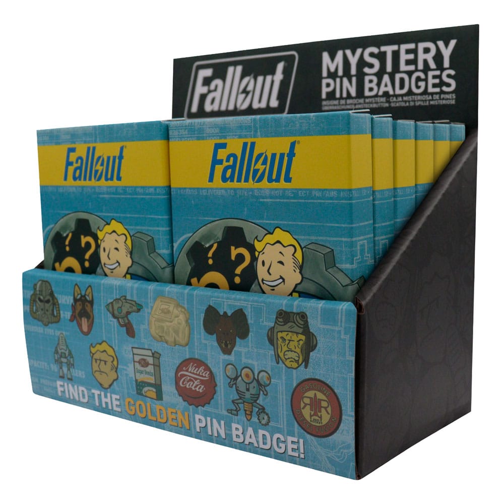 Fallout World Pin Badge Display Mystery Pin Badge (12) FaNaTtik