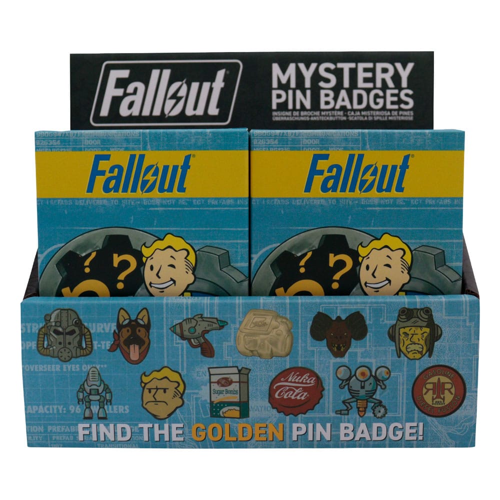 Fallout World Pin Badge Display Mystery Pin Badge (12) FaNaTtik