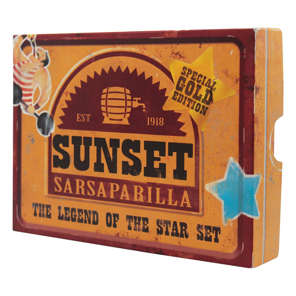 Fallout Replica Set Sunset Sarsaparilla Legend of the Star Gold Coloured Limited Edition FaNaTtik
