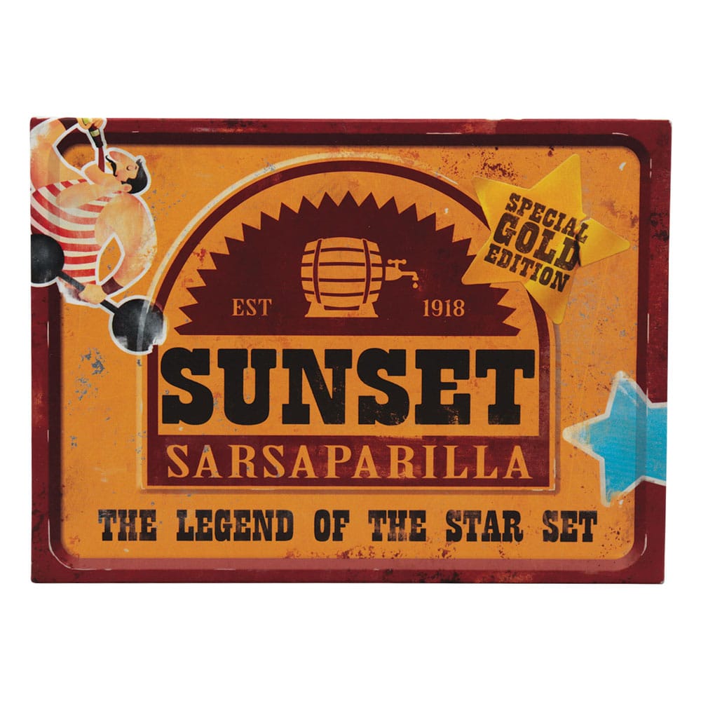 Fallout Replica Set Sunset Sarsaparilla Legend of the Star Gold Coloured Limited Edition FaNaTtik