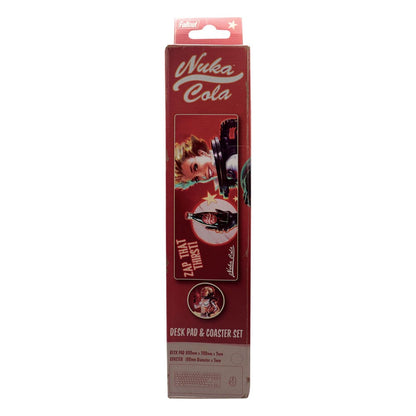 Fallout Desk Pad & Coaster Set Nuka-Cola FaNaTtik