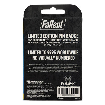 Fallout Pin Badge Charisma Boy Limited Edition FaNaTtik