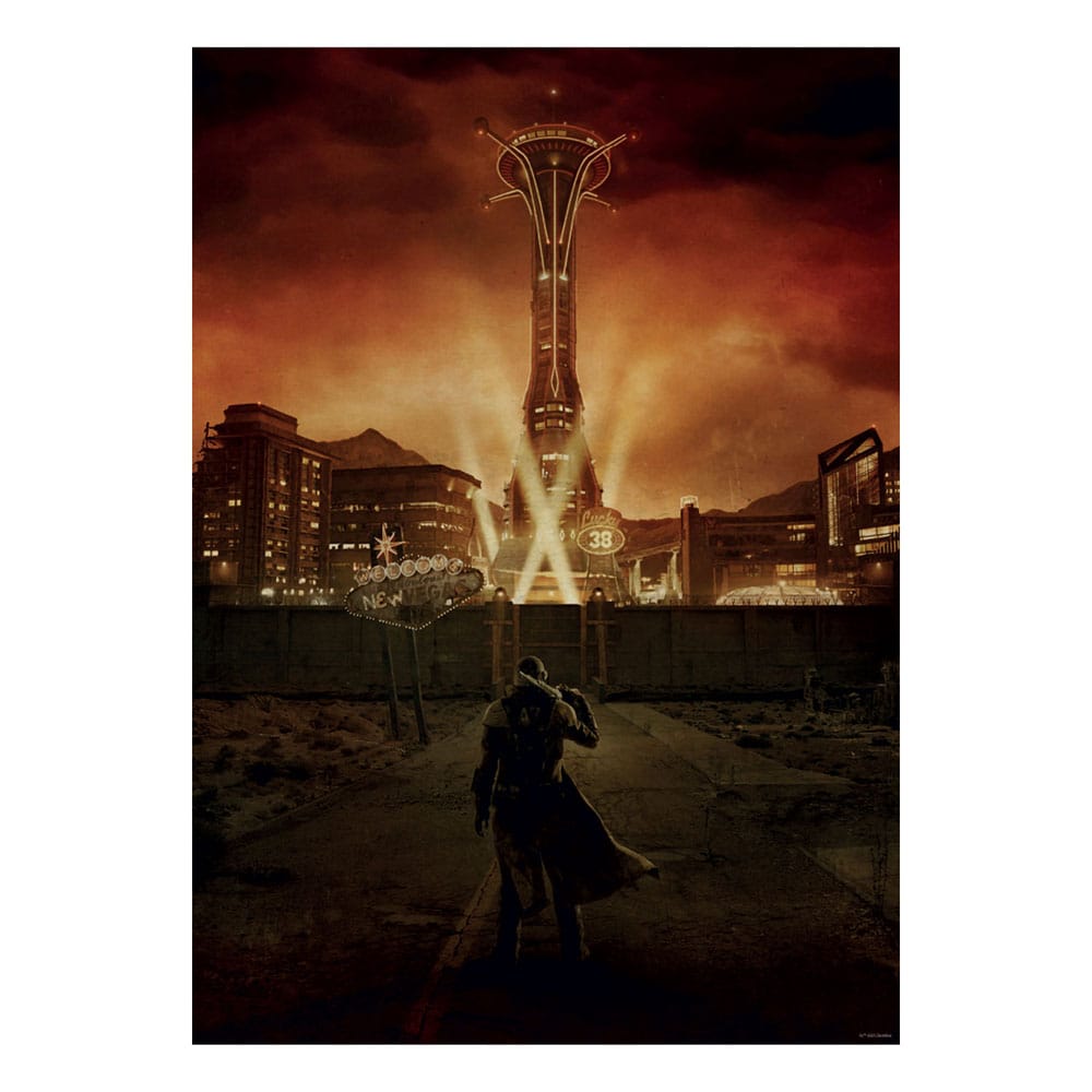 Fallout: New Vegas Art Print Limited Edition 42 x 30 cm FaNaTtik