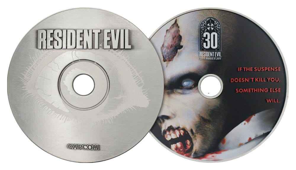 Resident Evil Replica CD-ROM 30th Anniversary Limited Edition 11 cm