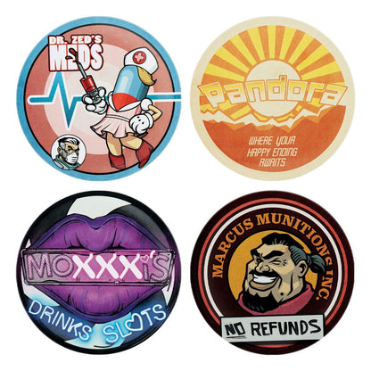 Borderlands Coaster 4-Pack FaNaTtik