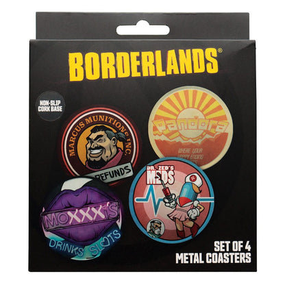 Borderlands Coaster 4-Pack FaNaTtik