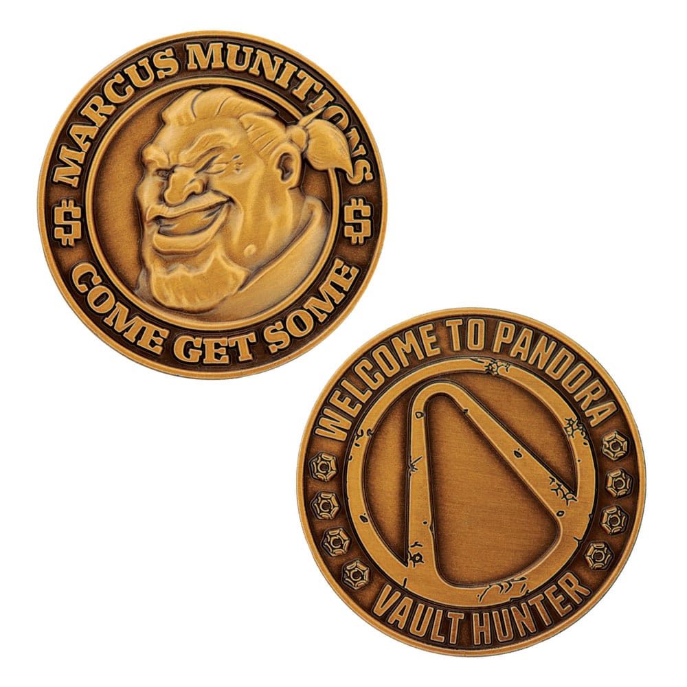 Borderlands Collectable Coin Marcus Munitions Limited Edition