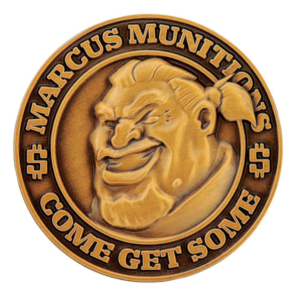 Borderlands Collectable Coin Marcus Munitions Limited Edition Coins