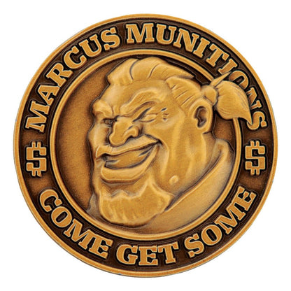 Borderlands Collectable Coin Marcus Munitions Limited Edition Coins