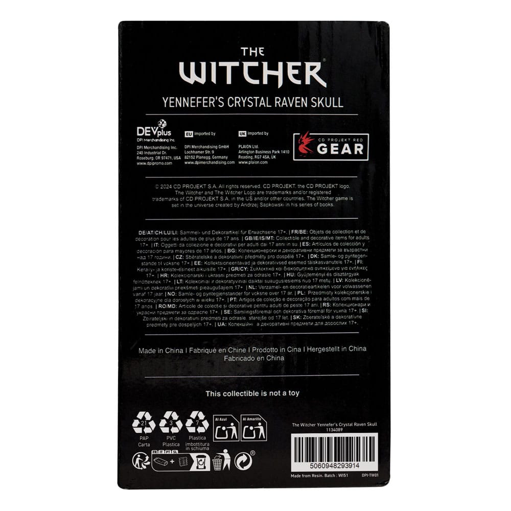 The Witcher 3 Replica Soundwave Cassette Limited Edition 12 cm