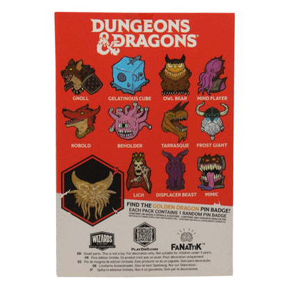 Dungeons & Dragons World Pin Badge Display 50th Anniversary Mystery Pin Badge (12) FaNaTtik