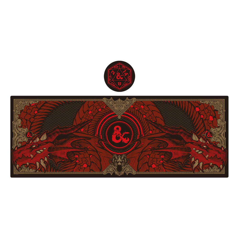 Dungeons & Dragons Desk Pad & Coaster Set Graphic Stationery