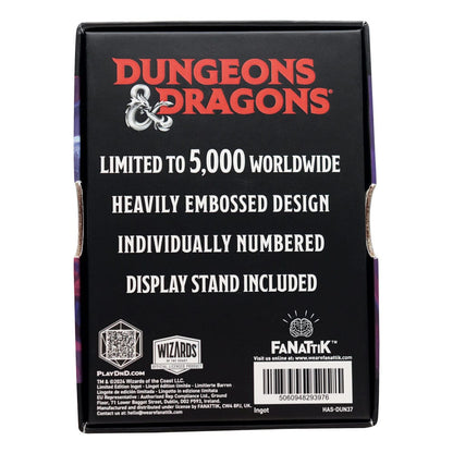 Dungeons & Dragons Ingot Vecna Eve of Ruin Limited Edition FaNaTtik