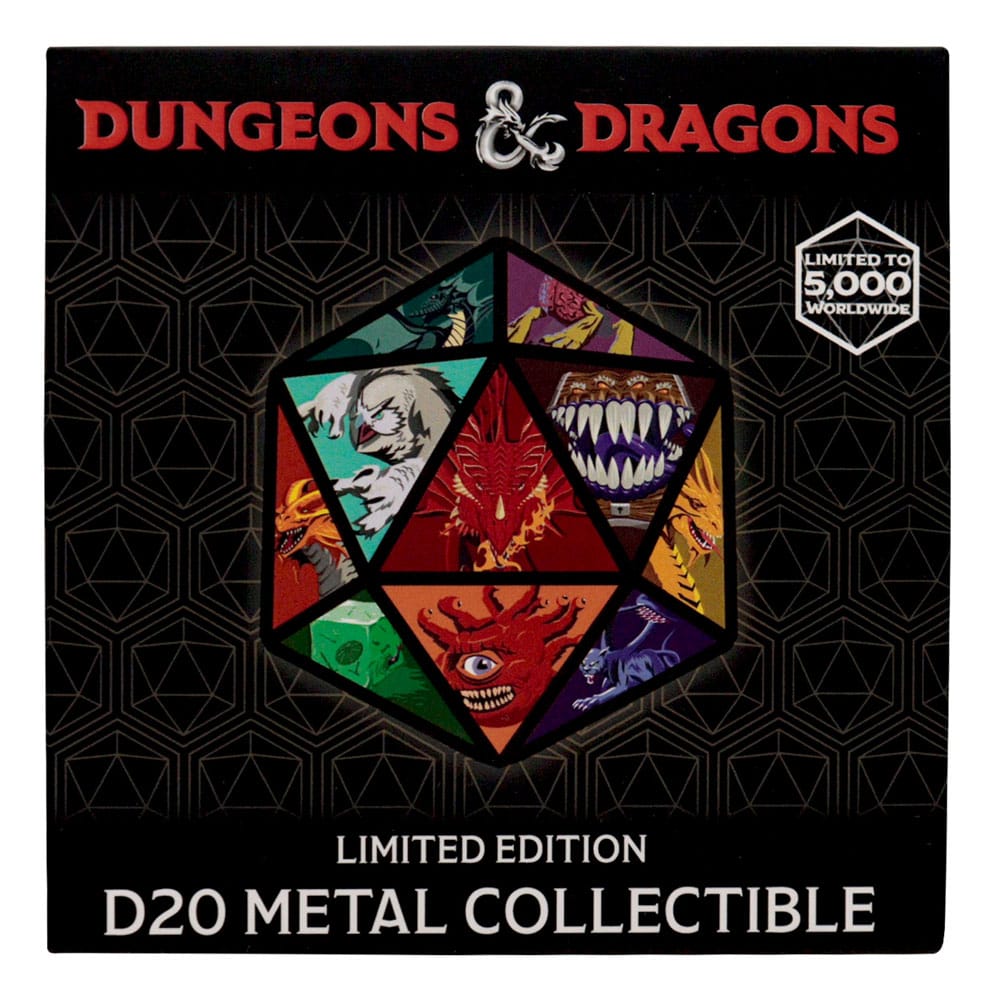Dungeons & Dragons Medallion D20 Decoration