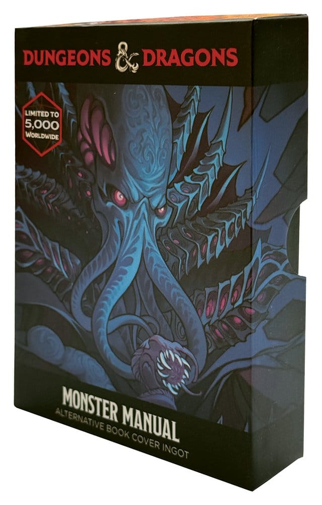 Dungeons & Dragons Ingot Monster Manual Alternate Cover Limited Edition FaNaTtik