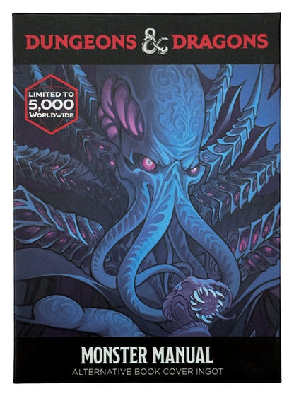 Dungeons & Dragons Ingot Monster Manual Alternate Cover Limited Edition FaNaTtik