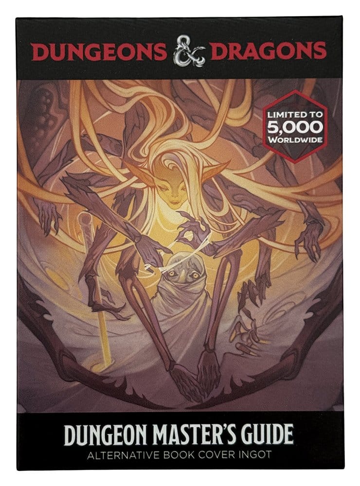Dungeons & Dragons Ingot Dungeon Masters Guide Alternate Cover Limited Edition FaNaTtik